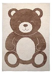 Børnetæppe - Soft Teddybear (creme/brun)