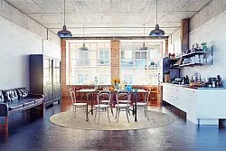 Rundt tæppe - Toledo (beige)