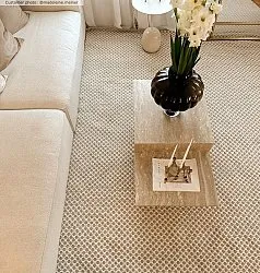 Uldtæppe - Belize (Beige)