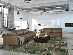 Wilton-tæppe - Bellizzi (grøn)