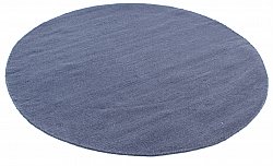 Runde tæpper - Bibury (blå)