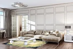 Wilton-tæppe - Pamplona (blå)