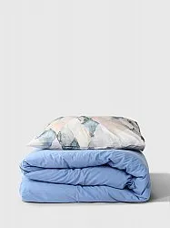 Sengelinned - Blanca (beige/blå)