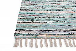 Kludetæppe - Bombay (blå)