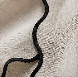 Gardiner 2-pak - Bomuldsgardiner Yrsa (lys beige)