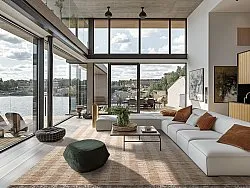 Bomuldstæppe - Hedda (beige)