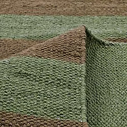 Bomuldstæppe - Nilo (mosgrøn)