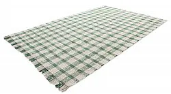 Bomuldstæppe - Noomi (grøn)