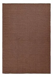 Bomuldstæppe - Rigolet (brun)