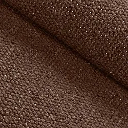 Bomuldstæppe - Rigolet (brun)