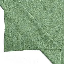 Bomuldstæppe - Rigolet (grøn)