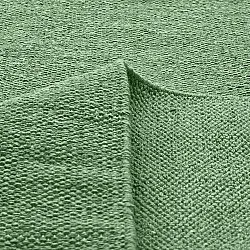 Bomuldstæppe - Rigolet (grøn)