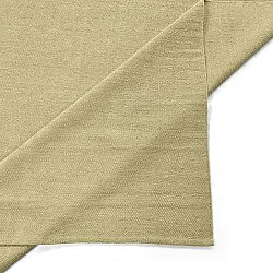 Bomuldstæppe - Rigolet (gul)