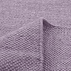 Bomuldstæppe - Rigolet (lys lilla)