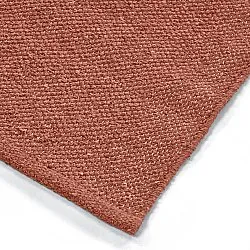 Bomuldstæppe - Rigolet (terracotta)