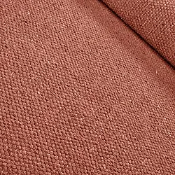 Bomuldstæppe - Rigolet (terracotta)