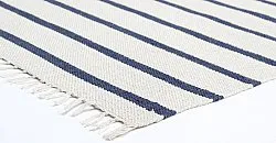 Bomuldstæppe - Helle (blue)