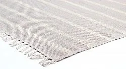 Bomuldstæppe - Helle (grå)