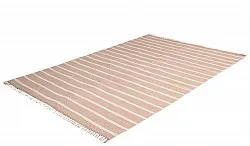 Bomuldstæppe - Helle (lyserød)