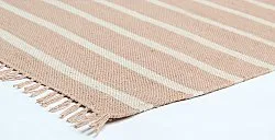 Bomuldstæppe - Helle (lyserød)