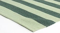 Bomuldstæppe - Nilo (grön)