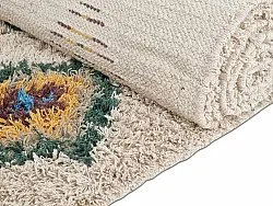 Ryatæpper - Siddel Natural Cotton Shaggy (beige/multi)