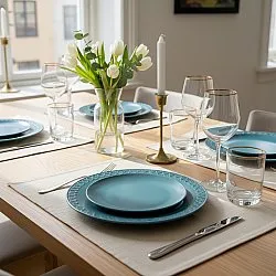 Bordskåner 2-pakke - Niva (beige)