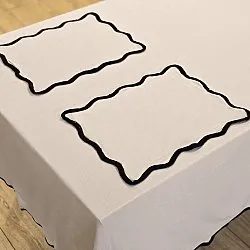 Bordskåner 2-pakke - Yrsa (lys beige)