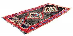 Marokkansk berber tæppe Boucherouite 245 x 110 cm