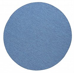 Tapis rond - Monsanto (bleu)