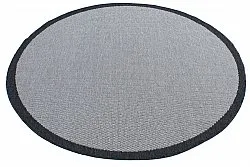 Rundt tæppe - Sortelha (sort)