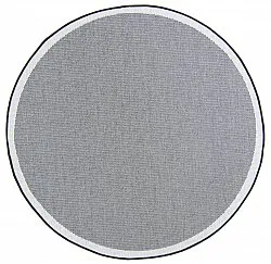 Rundt tæppe - Sortelha (sort)