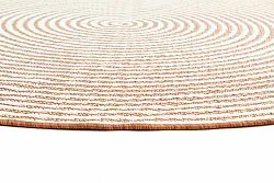 Rundt tæppe - Ferragudo (orange)