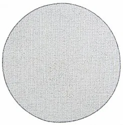 Rundt tæppe - Bergen (grå)