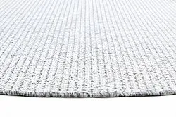 Rundt tæppe - Bergen (grå)