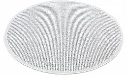 Rundt tæppe - Tromsø (grå)