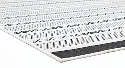 Tæpper til indendørs/udendørs brug - Geiranger (sort)