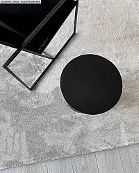 Viscose-tæppe - Jodhpur Special Luxury Edition (lysegrå/beige)