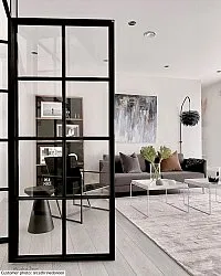 Viscose-tæppe - Jodhpur Special Luxury Edition (lysegrå/beige)