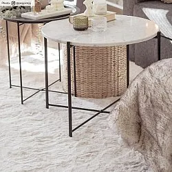 Ryatæpper - Cloud Super Soft (offwhite)