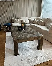 Ryatæpper - Cloud Super Soft (hvid)