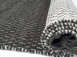 Uldtæppe - Clovelly (Mørk grå)