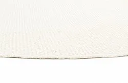 Runde tæpper - Coastal (hvid)