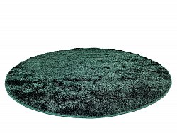 Runde tæpper - Cosy (mørkegrøn)