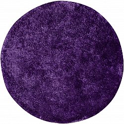 Runde tæpper - Cosy (lilla)