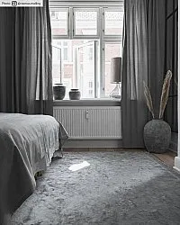 Wilton-tæppe - Art Silk (grå)