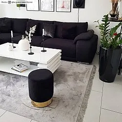 Wilton-tæppe - Art Silk (grå)