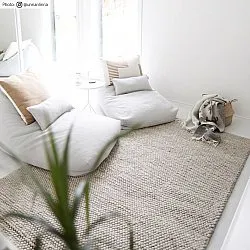 Uldtæppe - Avafors Wool Bubble (beige)