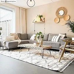 Ryatæpper - Azuay (beige)