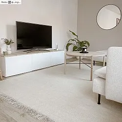 Uldtæppe - Bibury (cream)